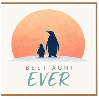 Best Aunt Ever Card