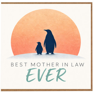 Mother in Law Card, Best Mother in Law Ever Greeting Card