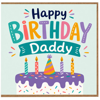 Daddy Birthday Card