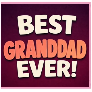 Granddad Birthday Card, Best Grandad Ever Greeting Card