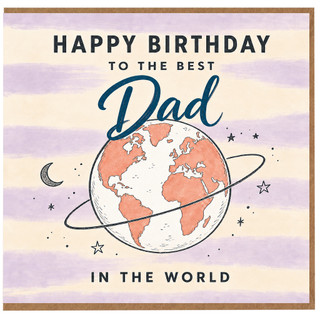 Dad Birthday Card, Happy Birthday to the Best Dad in the World