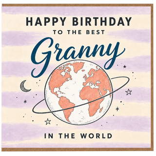 Granny Birthday Card, To The Best Granny In The World Birthday Card