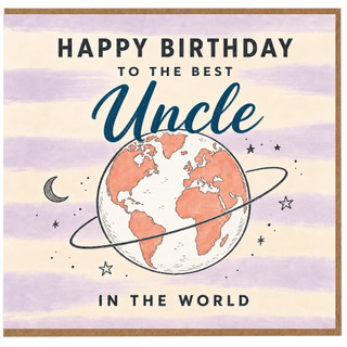 Uncle Birthday Card, Happy Birthday to the Best Uncle in the World
