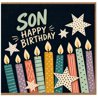 Son Birthday Card