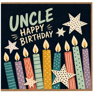 Uncle Happy Birthday Card