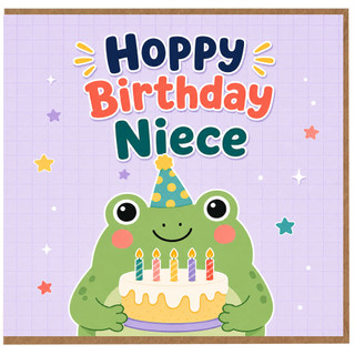 Niece Happy Birthday Card