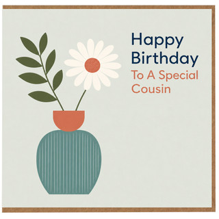 Cousin Birthday Card, Happy Birthday To A Special Cousin