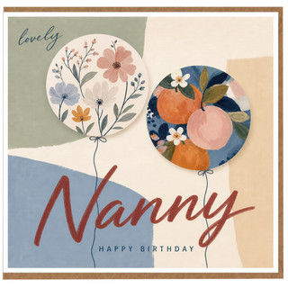Nanny Birthday Card
