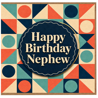 Nephew Happy Birthday Card