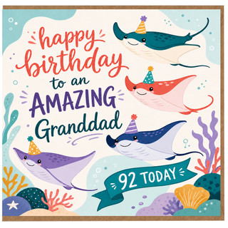 Granddad 92nd Birthday Card, Amazing Granddad Birthday Card