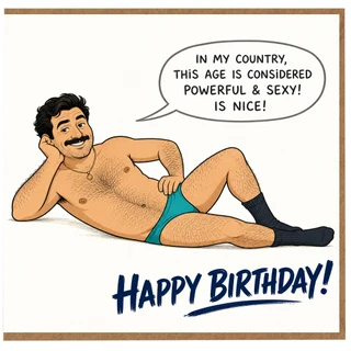 Birthday Card, for Him