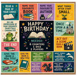 Birthday Card, Happy Birthday Book Lover Card