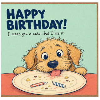 Birthday Card, Funny Card, Humorous Birthday Card