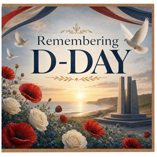 Birthday Card, D - Day Remembrance Card