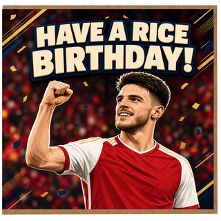 Birthday Card, Have A Rice Birthday Card