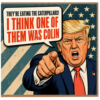 Birthday Card, Funny Donald Trump Greeting Card