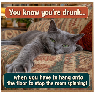 Birthday Card, Drinking Joke Greeting Card