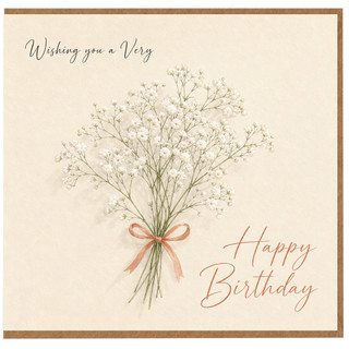 Birthday Card, Floral Bouquet Greeting Card