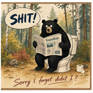 Birthday Card, Sorry I Forgot Didn't I? Apology Card