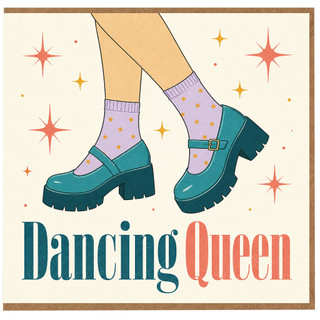 Birthday Card, Dancing Queen Card