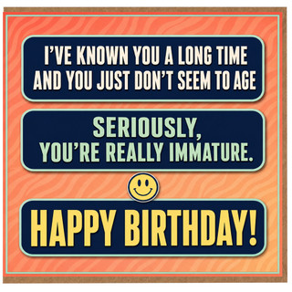 Birthday Card, Humorous Happy Birthday Card
