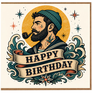 Birthday Card, for Him
