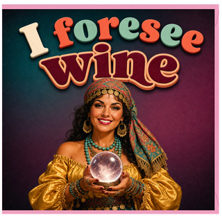 Birthday Card, Fortune Teller Crystal Ball Greeting Card