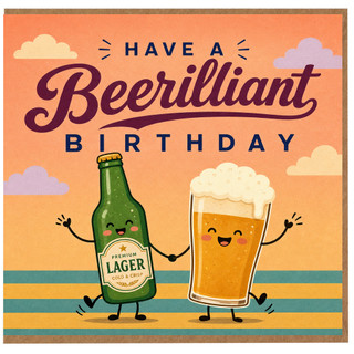 Birthday Card, Beer Lover Birthday Card