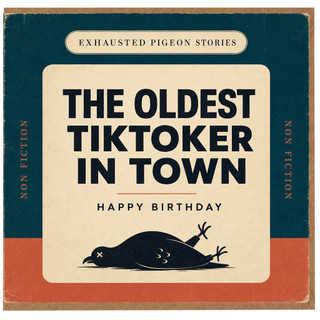 Birthday Card, The Oldest Tiktoker in Town Funny Happy Birthday Card