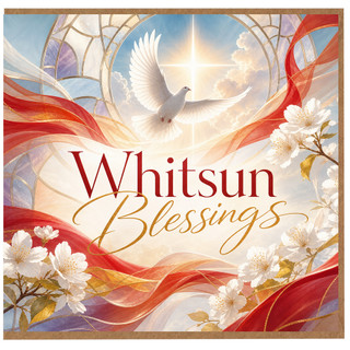 Birthday Card, Whitsun Blessings Card