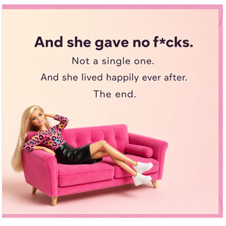 Birthday Card, And She Gave No F*cks Humorous Card