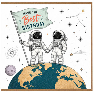 Birthday Card, Have the Best Birthday Space Astronaut Card