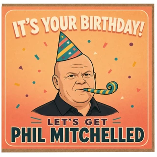 Birthday Card, Funny Birthday Card for EastEnders Fans