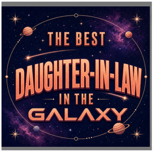 Daughter - in - Law Card, The Best Daughter - in - Law in the Galaxy