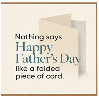 Birthday Card, Nothing Says Happy Day Typographic Card