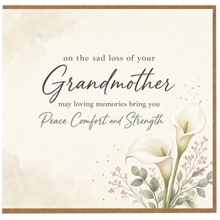 Birthday Card, With Loving Memories Bring You Peace Comfort and Strength