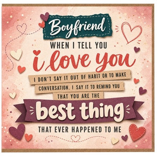 Birthday Card, Love You Romantic Greeting Card