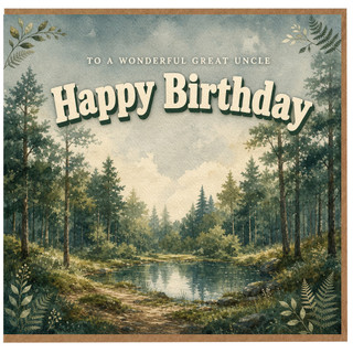 Birthday Card, Wonderful Happy Birthday Card