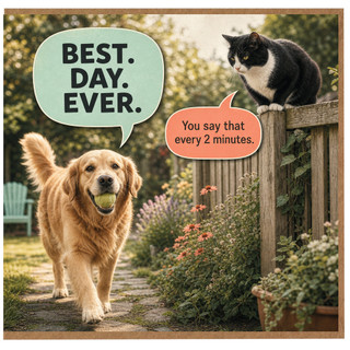 Birthday Card, Best Day Ever Humour Card