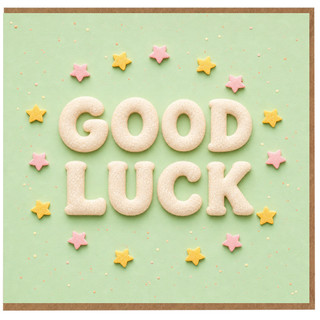 Birthday Card, Good Luck Card