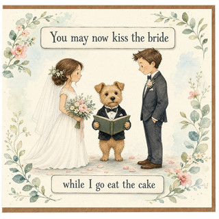 Birthday Card, Humorous Officiant Card