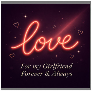 Birthday Card, Romantic For My Forever & Always Card