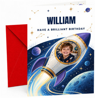 Completed card with Red envelope