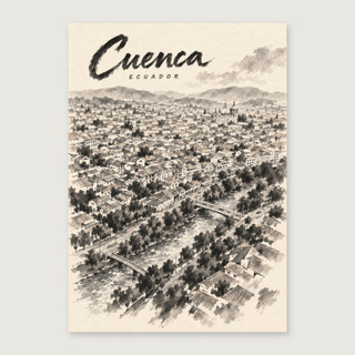Complete unframed print; exact finished-paper ratio, digital studio view