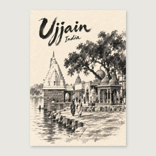 Complete unframed print; exact finished-paper ratio, digital studio view