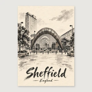 Complete unframed print; exact finished-paper ratio, digital studio view
