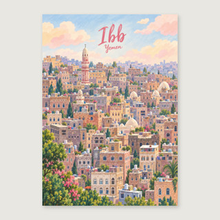 Complete unframed print; exact finished-paper ratio, digital studio view