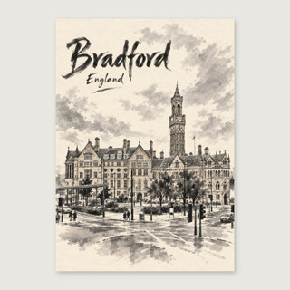 Complete unframed print; exact finished-paper ratio, digital studio view