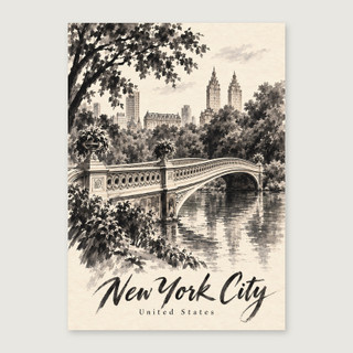 Complete unframed print; exact finished-paper ratio, digital studio view