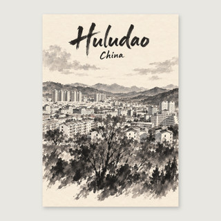 Complete unframed print; exact finished-paper ratio, digital studio view